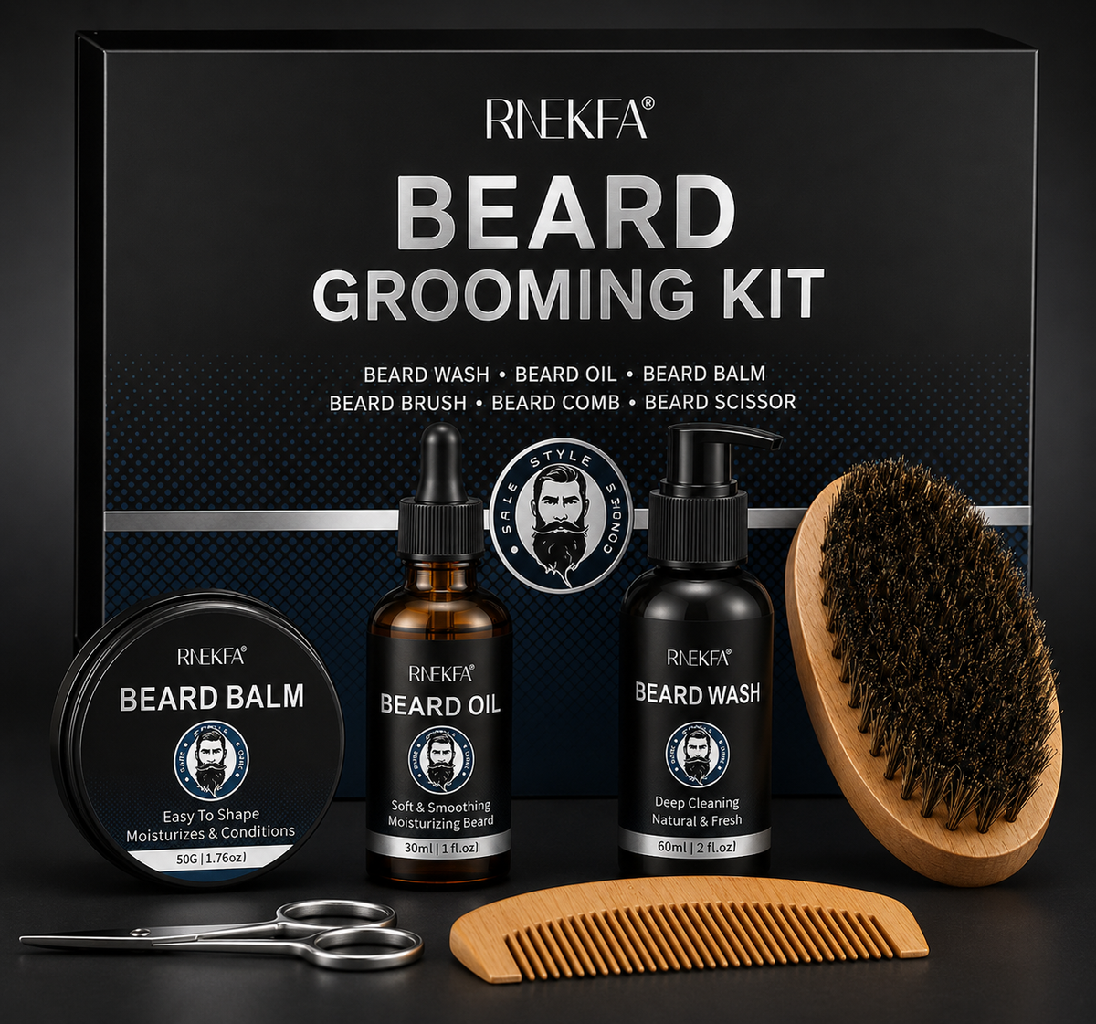 The Gentleman's Beard™ Sharp & Styled Kit